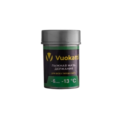 Мазь держания VUOKATTI Зелёная -6°С/-13°С 33 гр. 1057382904