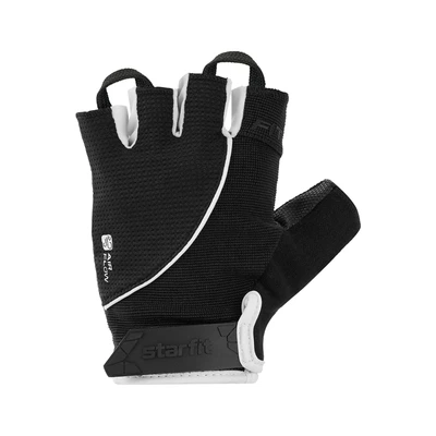 Перчатки для фитнеса STARFIT WG-202, черный/белый 221232308