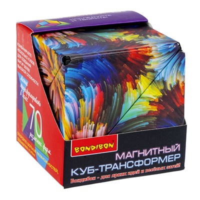 Куб трансформер "3D-МИСТИКА 1" магнитная игрушка антистресс, Bondibon (арт. ВВ6311) 2050979881