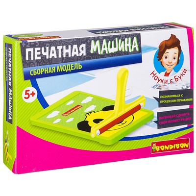 Набор для опытов Bondibon "Печатная машина" Французские опыты Науки с Буки (арт. ВВ2591) 1110811310