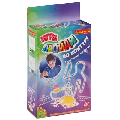 Настольная игра Bondibon "Пройди по контуру: Рука" (арт. ВВ2076) 1596877066