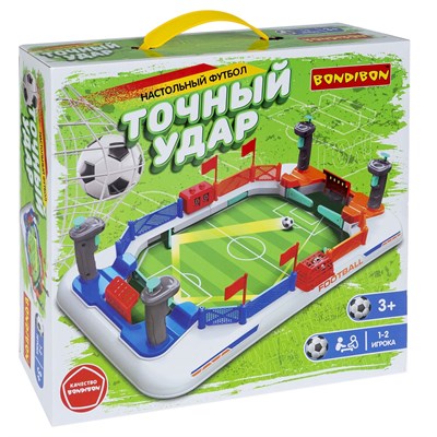 Настольный футбол «ТОЧНЫЙ УДАР», игра пинбол с джойстиками, Bondibon (арт. ВВ6158) 2027451871