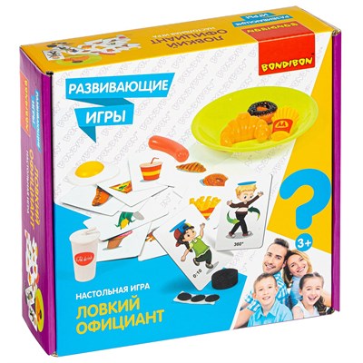 Развивающая активная игра "ЛОВКИЙ ОФИЦИАНТ" Bondibon (арт. ВВ4514) 237049299