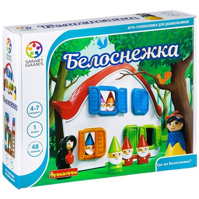 Логическая настольная игра "Белоснежка" Умные Игры / СмартГеймс / Smart Games Bondibon (арт. ВВ2050) 1286915862