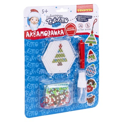 Новогодняя аквамозаика с Буки Bondibon (арт. ВВ4522) 981678689