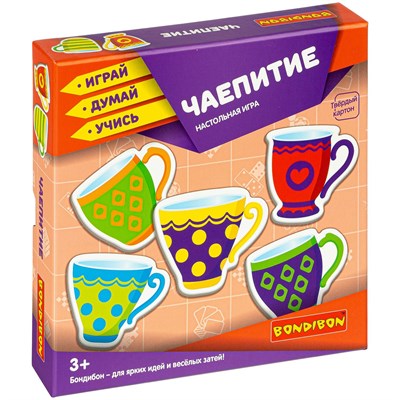 Настольная игра "ЧАЕПИТИЕ" Играй Думай Учись Bondibon (арт. ВВ3912) 1650945148