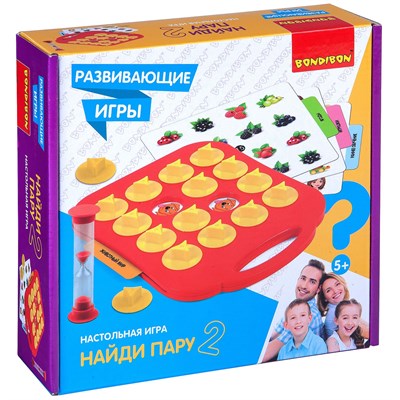 Развивающая настольная игра "НАЙДИ ПАРУ 2" Bondibon (арт. ВВ4470) 683761453