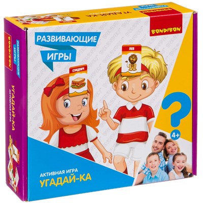 Развивающая активная игра "УГАДАЙ-КА" Bondibon (арт. ВВ4177) 1905524850