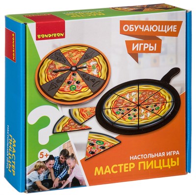 Обучающая настольная игра "МАСТЕР ПИЦЦЫ" Bondibon (арт. ВВ3162) 181560796