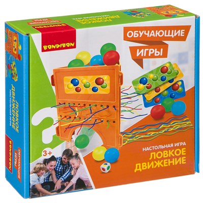 Обучающая настольная игра "ЛОВКОЕ ДВИЖЕНИЕ" Bondibon (арт. ВВ3454) 180661556