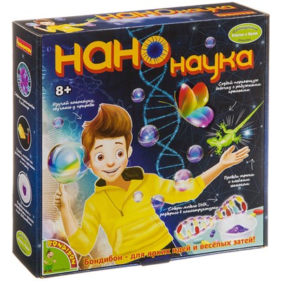 Набор для опытов BONDIBON "Нанонаука" Французские опыты Науки с Буки (арт. ВВ3487) 1781924609