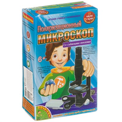 Набор для опытов Bondibon "Поляризационный микроскоп" Японские опыты Науки с Буки (арт. ВВ1188) 525715566