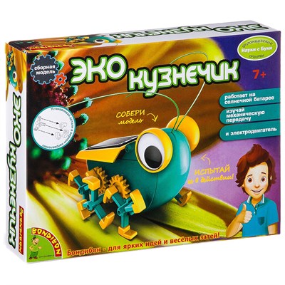 Набор для опытов Bondibon "Эко-кузнечик" Французские опыты Науки с Буки (арт. ВВ2407) 1270917390