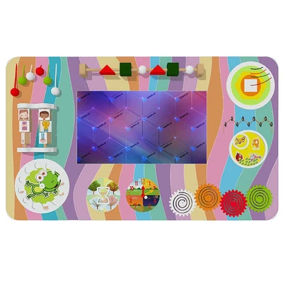 Интерактивный комплекс с бизибордом Ronplay Kids "Карамелька", 21,5" 331387002