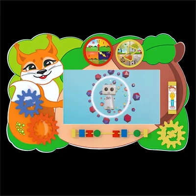 Интерактивная панель с бизибордом Service.Interactive "Белка" (0-3 года) 322279874