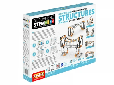 Конструктор Engino DISCOVERING STEM. Конструкции: здания и мосты 1155040821
