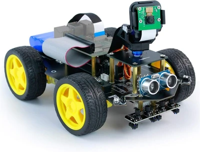 Четырехколесный робот с FPV камерой Yahboom Raspbot AI Vision Robot Car с Raspberry Pi 4B (4 GB) 1144998360