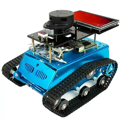 Робот на гусеничном шасси ROS Robot smart car A на Raspberry Pi 4B (2 ГБ) 1471999870