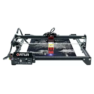 Лазерный гравер Ortur Laser Master2 S2-LU2-4-LF с длиннофокусн. лазером 20 Вт 798916197