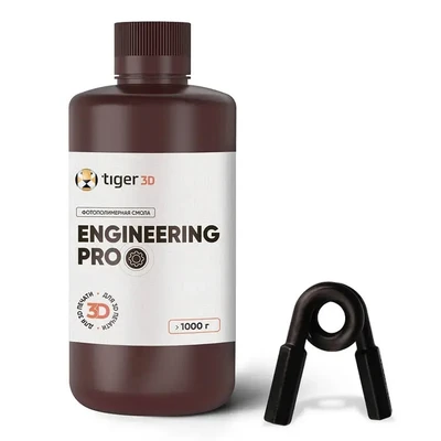 Фотополимерная смола Tiger 3D Engineering Pro Resin, черная (1 кг) 891249751