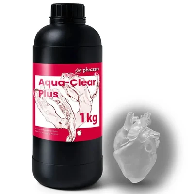 Фотополимерная смола Phrozen Aqua Clear Plus, прозрачная, 1 кг. 305549531
