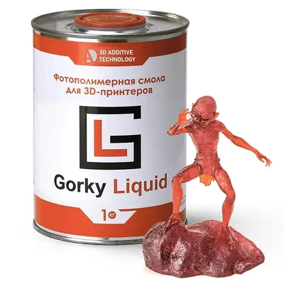 Фотополимерная смола Gorky Liquid Simple (1000 гр) 1522619078