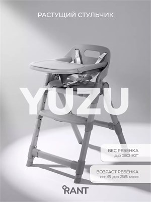 Стульчик для кормления Rant Yuzu Grey 1994353315