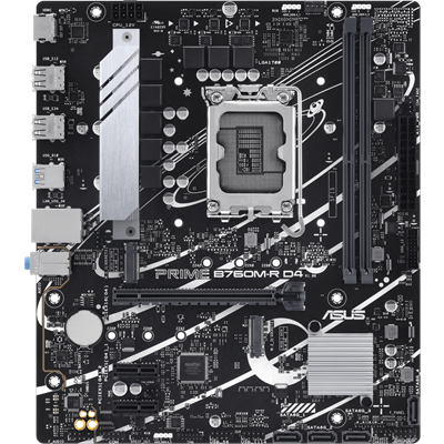 Материнская плата ASUS Intel B760 PRIME B760M-R D4 634600951