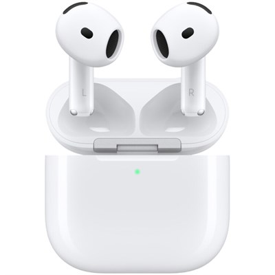 Чехол силиконовый для наушников Apple AirPods 4 с карабином (Черный) 1664456602
