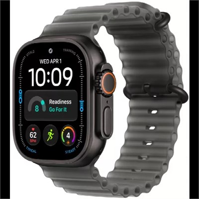 Часы Apple Watch Ultra 3 GPS 49 мм, корпус черный титан (Black Titanium), миланский сетчатый браслет, цвет: черный титан, размер: S 1438079896