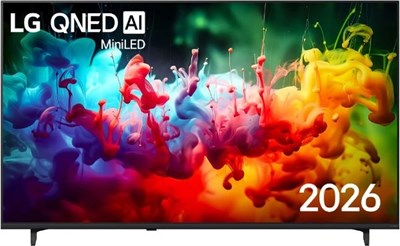 50" Телевизор LG 50QNED70B6C (2026), Mini LED, QNED, 4K UltraHD, 60 Гц, Smart TV, webOS черный EAC 241529394
