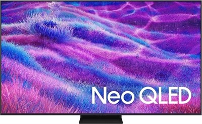85" Телевизор Samsung QE85QN80FAUXRU, Neo QLED,4K Mini LED, черный (EAC) 712173619