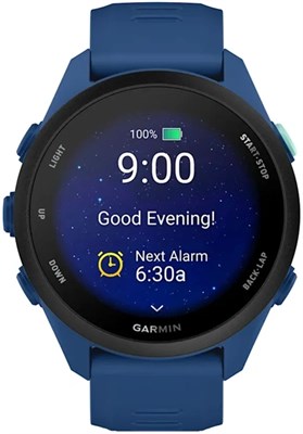 Умные часы Garmin Forerunner 70 43mm Amoled синие с синим силиконовым ремешком (010-04307-15) 1732439102