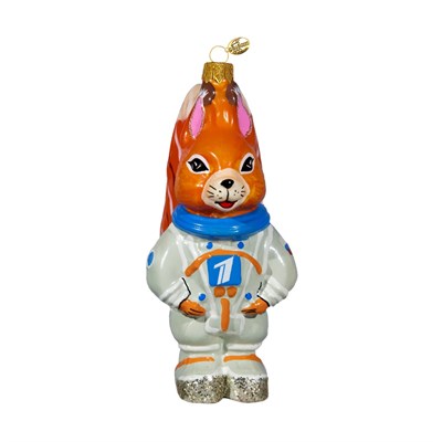 Ёлочное украшение "Белочка-космонавт", в подарочной упаковке h-10 см 1348258054