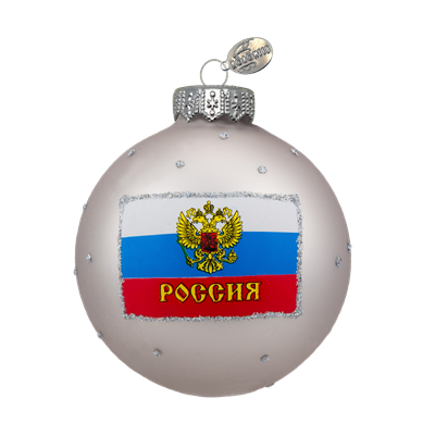 Шар "Символика", серия "ВС", 100 мм., в подарочной упаковке 529862602