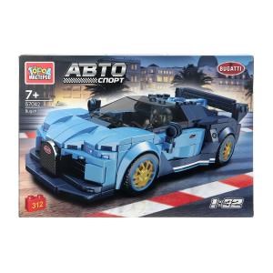 Конструктор СУПЕРКАР bugatti, 312 дет. Город мастеров 57042-YD