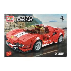 Конструктор СУПЕРКАР ferrari, 314 дет. Город мастеров 57041-YD