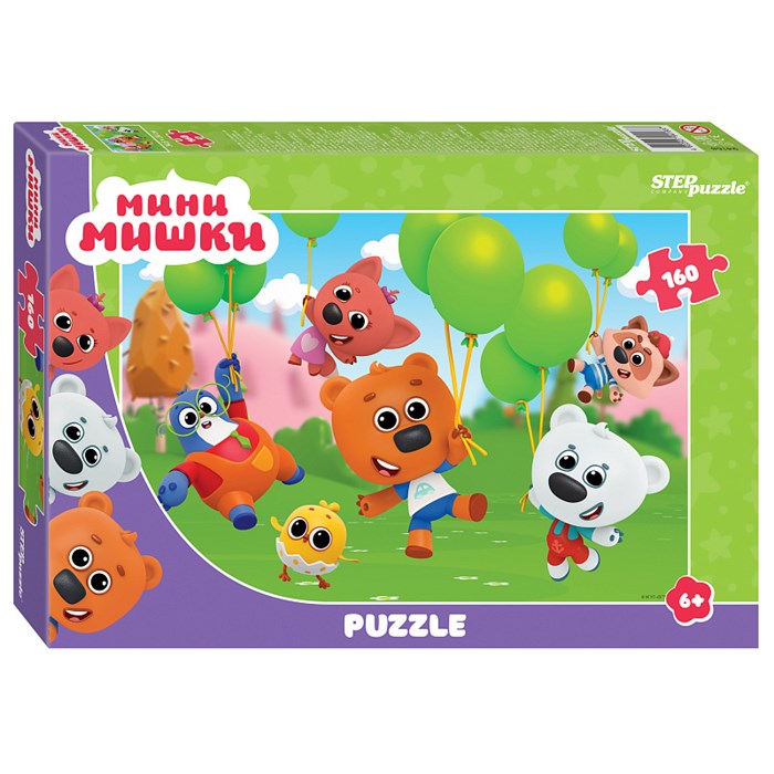 Мозаика "puzzle" 160 "Мини мишки" (0+ Медиа) # 94168