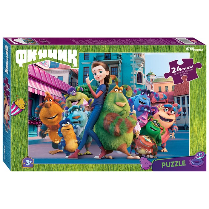 Мозаика "puzzle" maxi 24 "Финник" (Riki) # 90108