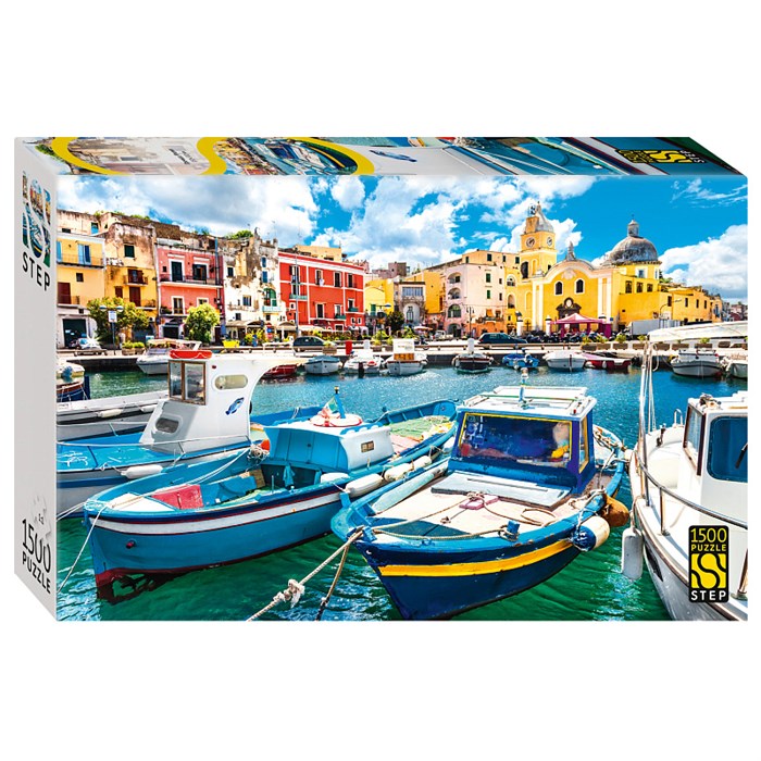 Мозаика "puzzle" 1500 "Прочида, Италия" # 83076