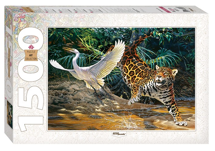 Мозаика "puzzle" 1500 "Охота у воды" # 83056