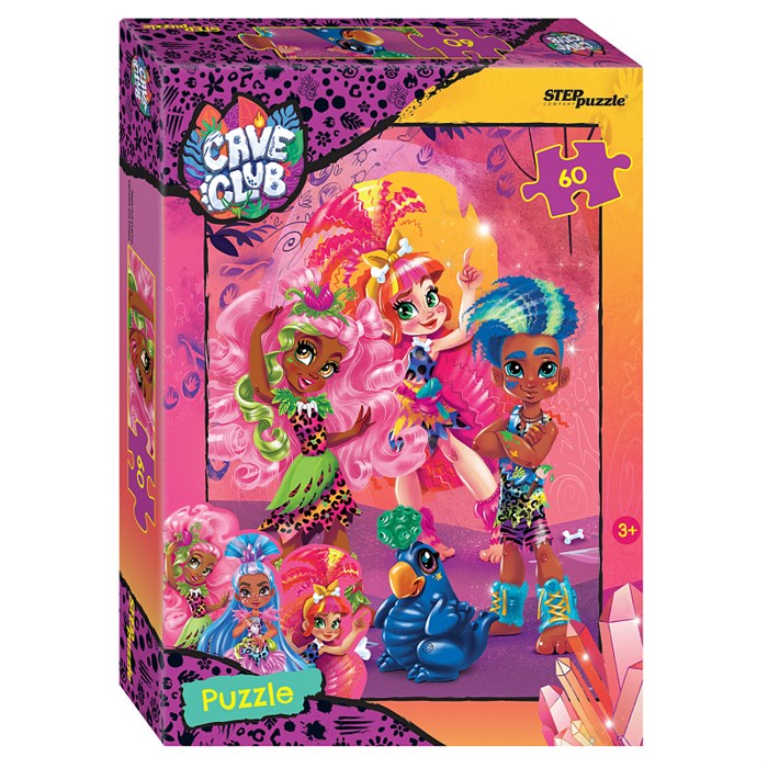Мозаика "puzzle" 60 "Cave Club" (Mattel) # 81217