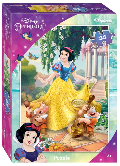 Мозаика "puzzle" 35 "Белоснежка - 3" (Disney) # 91445