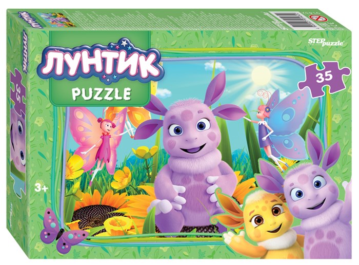Мозаика "puzzle" 35 "Лунтик (new 1)" (Мельница) # 91432