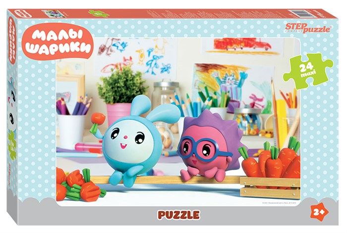 Мозаика puzzle maxi 24 Малышарики (Мармелад Медиа) # 90031