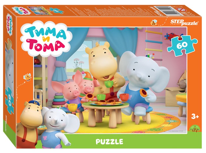 Мозаика puzzle 60 Тима и Тома (Мармелад Медиа) # 81198