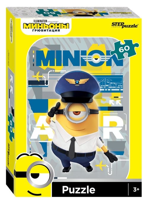 Мозаика "puzzle" 60 "Миньоны. Грювитация" (Universal) # 81190