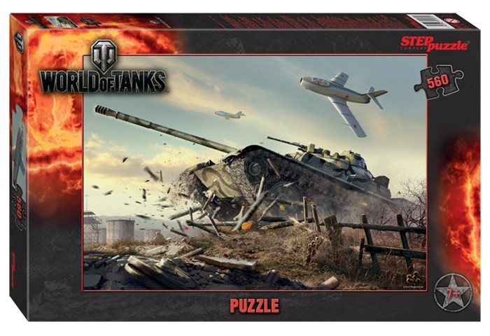 Мозаика puzzle 560 World of Tanks (Wargaming) # 97072