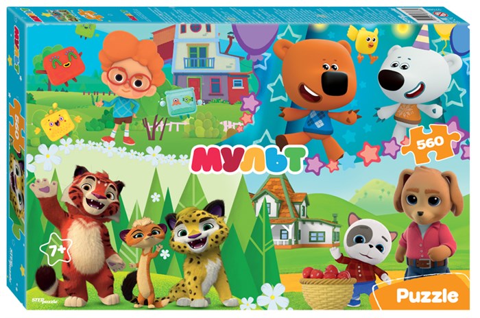 Мозаика puzzle 560 Ми-ми-мишки и др. Мульт (0+ Медиа) # 97088