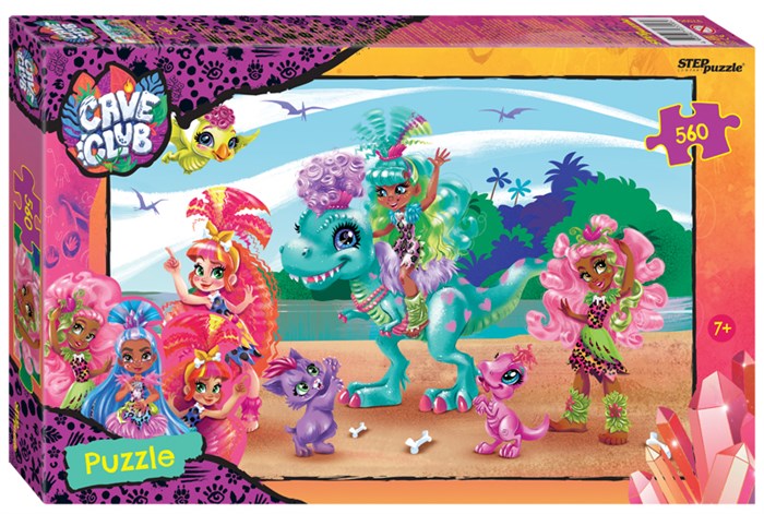 Мозаика puzzle 560 Cave Club (Mattel) # 97096